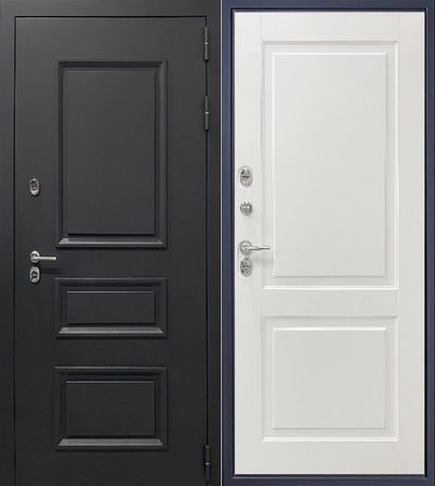 Входная Дверь ТЕРМО Серая