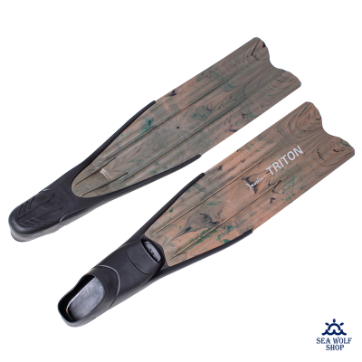 Ласты длинные 47/48 Marlin TRITON brown мягкие XXL