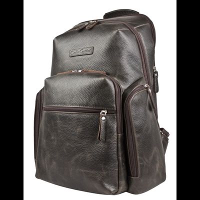 Кожаный рюкзак Bertario brown (арт. 3102-04)