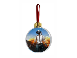 Шар елочный новогодний PlayerUnknown’s Battlegrounds, PUBG, ПУБГ №12