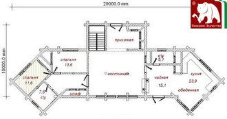 Проект-3-89, 500 кв.м., 10*29