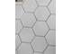 Декоративная облицовочная плитка гексагон Kamastone Соты 1011, под покраску