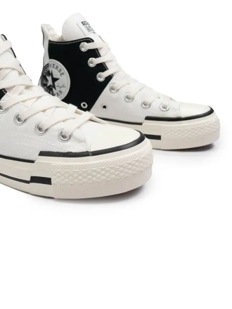 Кеды Converse Chuck 70 Rivals черно-белые на платформе