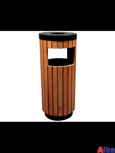 Урна деревянная обшивка для детской площадки