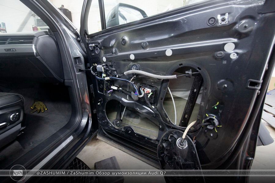 Снятие ручек и отправка в ремонт - Audi Q7 (1G), 3 л, 2013 года своими руками DR