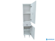 Шкаф-колонна Comforty Монако-40, цвет белый (правая)
