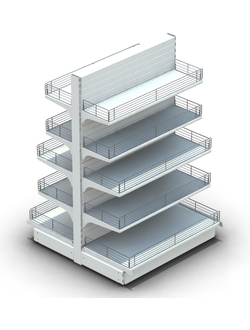 Стеллаж островной