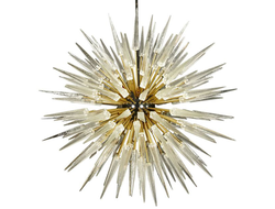 Murano Spike Sputnik Rock Chandelier