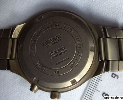 Часы Casio LIN-165-8B
