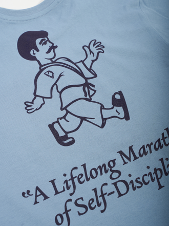 Футболка MANTO t-shirt Marathon Graphite blue