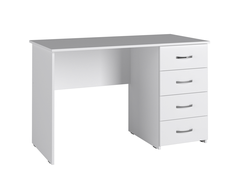 Стол письменный С-111К Белый структурный