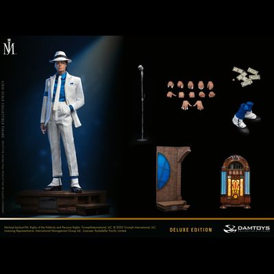 ПРЕДЗАКАЗ - Майкл Джексон - Коллекционная фигурка 1/6 Michael Jackson Smooth Criminal A Tribute to a Classic (DMS048) - DAMTOYS ?ЦЕНА: 46500 РУБ.?