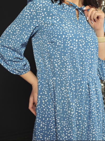 Платье: 644-0224 морская волна