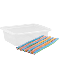 Damel Halal Жев.Мармелад Гигантские палочки 6-цветные в сахаре 1,65 кг