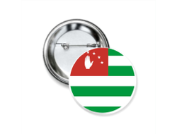 Значок закатной Абхазия