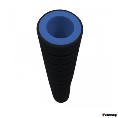 Ручка для турника (грипса) черно-синяя, 1шт