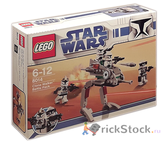 Конструктор LEGO # 8014 Шагающие Роботы–Клоны / Clone Walker Battle Pack 2009 (Актуальное Фото).