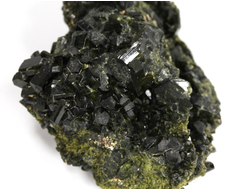 Эпидот, сросток кристаллов, Перу (66*47*29 мм, 97 г) №35869