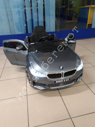 МОТЯ БЕГЕМОТ - детский электромобиль на аккумуляторе BMW 6 GT