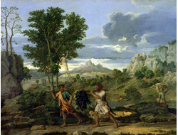 Картина обогреватель, репродукция Никола Пуссен Четыре сезона - Осень