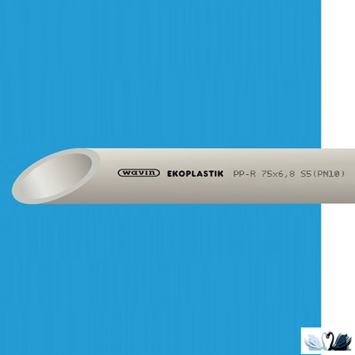 Труба Ekoplastik STR050P10X D 50 мм PPR PN 10 (S5) Полипропиленовая