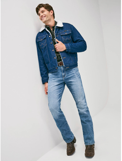 Куртка Wrangler® Cowboy Cut® Sherpa Lined Denim Jacket