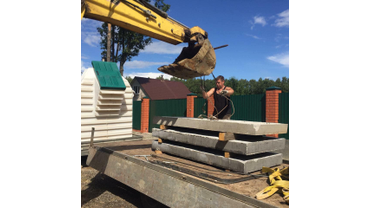 Монтаж погреба РЕКОРД 1,9х2,8