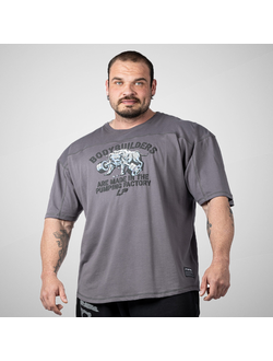 Размахайка Factory Single-Jersey 2213-869 серый