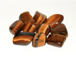 Тигровый глаз, галтовка в ассортименте, ЮАР (30-45 мм, 20-30 г) №8046