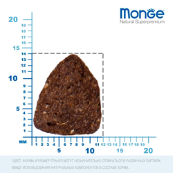 Monge Dog BWild LOW GRAIN (Монж) низкозерновой корм для взрослых собак, из мяса оленя 2,5 кг