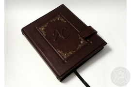 именной ежедневник на заказ, ежедневник из натуральной кожи, подарок для руководителя