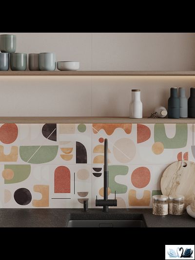 Плитка Gracia Ceramica Wabi-Sabi multi wall 01 30x90 настенная