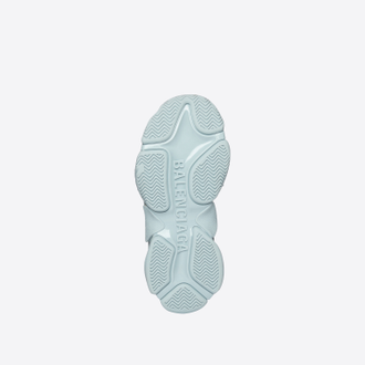 Balenciaga Triple S Trainers in light blue double foam and mesh