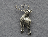 Значок ОЛЕНЬ на реву А70 Охотничий значок Охота на оленя Подарок Охотнику