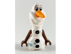 Olaf - Mini Doll Body, Metallic Light Blue Snowflakes, n/a (dp074)