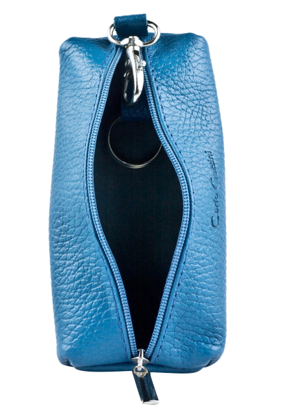Кожаная ключница Cavone blue (арт. 7105-07)