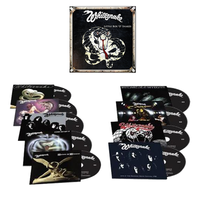 WHITESNAKE - LITTLE BOX 'O' SNAKES: THE SUNBURST YEARS 1978-1982 - BOX 8-CD