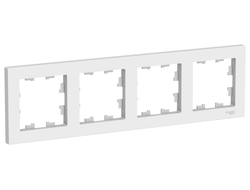 Рамка 4-поста, лотос - Systeme Electric - AtlasDesign - ATN001304