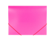 Папка на резинках BRAUBERG "Office", розовая, до 300 листов, 500 мкм, 228083