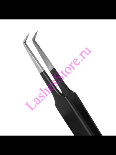 Пинцет RILI Black - «L 90° "5 мм"»