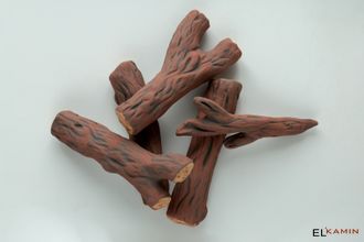 Керамические дрова (дуб)