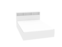 Спальня МОРЕНА - МОРЕНА Кровать (1600) с основанием Белый