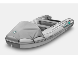Моторная лодка GLADIATOR E380PRO светло-темносерый