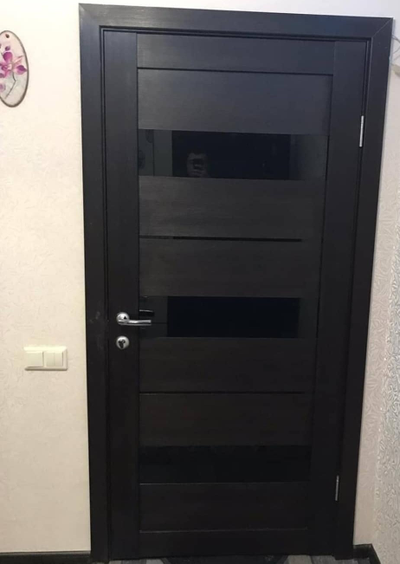 ТУЛЬСКИЕ ДВЕРИ. НЕАПОЛЬ 601. ВЕНГЕ/ LACOBEL BLACK