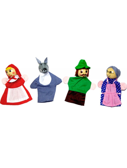 Кукольный пальчиковый театр Красная шапочка