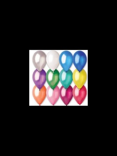 Гелиевый шар  Металлик 30 см (цвета разные)