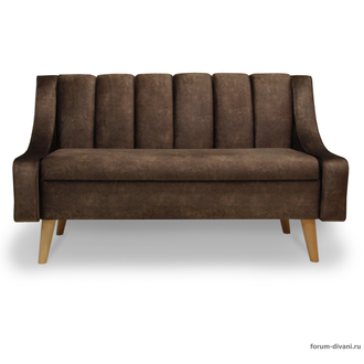 Кухонный ДИВАН в скандинавском стиле "ФОРУМ-12", Коричневый