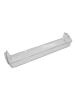 Ограничитель дверной полки Атлант, нижний, прозрачный, 488×100×70 мм