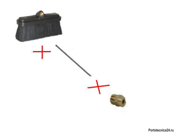 Щетка в сборе 500мм; вход М22х1,5ш.