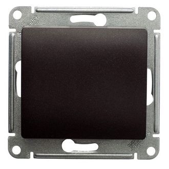 Выключатель одноклавишный Schneider Electric Glossa GSL000715 Anthracite